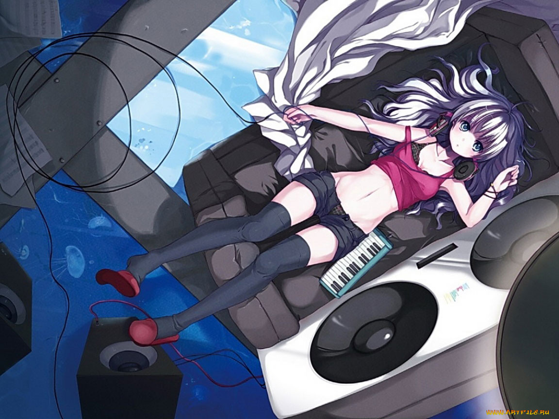 , headphones, instrumental